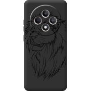 Чорний чохол BoxFace OPPO Reno 12 F Lion