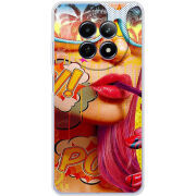 Чохол BoxFace Realme 12 5G Yellow Girl Pop Art