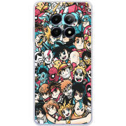 Чохол BoxFace Realme 12 5G Anime Stickers