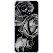 Чохол BoxFace Realme 12 5G Black and White Roses