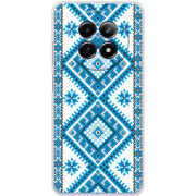 Чохол BoxFace Realme 12 5G Блакитний Орнамент
