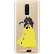 Прозрачный чехол Uprint Samsung A605 Galaxy A6 Plus 2018 Just a Girl