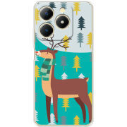 Чохол BoxFace Realme C61 Foresty Deer