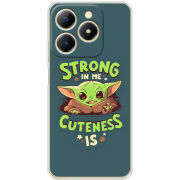 Чохол BoxFace Realme C61 Strong in me Cuteness is