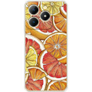Чохол BoxFace Realme C61 Citrus Pattern