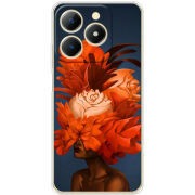 Чохол BoxFace Realme C61 Exquisite Orange Flowers