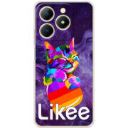Чохол BoxFace Realme C61 Likee Cat