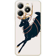 Чохол BoxFace Realme C61 Black Deer