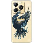 Прозорий чохол BoxFace Realme C61 Eagle