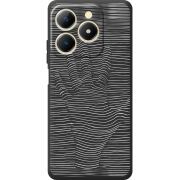 Чорний чохол BoxFace Realme C61 Optical Hand