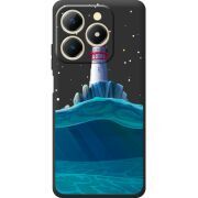 Чорний чохол BoxFace Realme C61 Lighthouse
