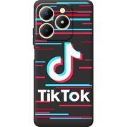 Чорний чохол BoxFace Realme C61 Tik Tok