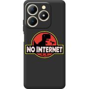 Чорний чохол BoxFace Realme C61 No Internet