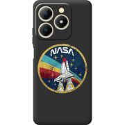 Чорний чохол BoxFace Realme C61 NASA