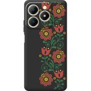 Чорний чохол BoxFace Realme C61 Ethno