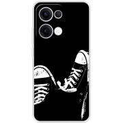 Чохол BoxFace OPPO Reno 13 5G Black Sneakers