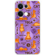 Чохол BoxFace OPPO Reno 13 5G Yoga Cat