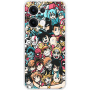 Чохол BoxFace OPPO Reno 13 5G Anime Stickers