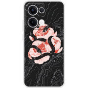 Чохол BoxFace OPPO Reno 13 5G Snake Rose
