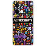 Чохол BoxFace OPPO Reno 13 5G Minecraft Mobbery
