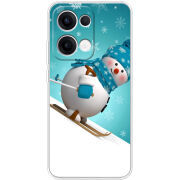 Чохол BoxFace OPPO Reno 13 5G Skier Snowman