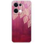 Чохол BoxFace OPPO Reno 13 5G Gold Leaves