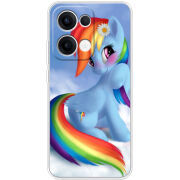Чохол BoxFace OPPO Reno 13 5G My Little Pony Rainbow Dash