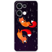 Чохол BoxFace OPPO Reno 13 5G Fox-Astronauts