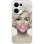 Чохол BoxFace OPPO Reno 13 5G Marilyn Monroe Bubble Gum