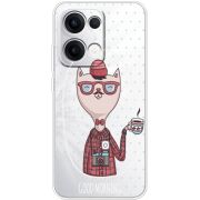 Прозорий чохол BoxFace OPPO Reno 13 5G Good Morning