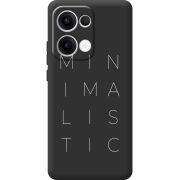 Чорний чохол BoxFace OPPO Reno 13 5G Minimalistic