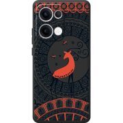 Чорний чохол BoxFace OPPO Reno 13 5G Ornament