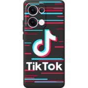 Чорний чохол BoxFace OPPO Reno 13 5G Tik Tok