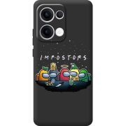 Чорний чохол BoxFace OPPO Reno 13 5G Among Us Impostors