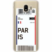 Прозрачный чехол Uprint Samsung J400 Galaxy J4 2018 Ticket Paris
