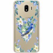 Прозрачный чехол Uprint Samsung J400 Galaxy J4 2018 Spring Bird