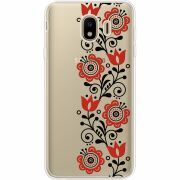 Прозрачный чехол Uprint Samsung J400 Galaxy J4 2018 Ethno Ornament