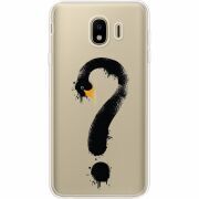 Прозрачный чехол Uprint Samsung J400 Galaxy J4 2018 Swan question