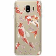 Прозрачный чехол Uprint Samsung J400 Galaxy J4 2018 Japanese Koi Fish