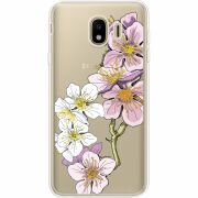 Прозрачный чехол Uprint Samsung J400 Galaxy J4 2018 Cherry Blossom