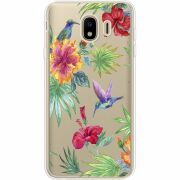 Прозрачный чехол Uprint Samsung J400 Galaxy J4 2018 Tropical