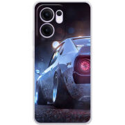Чохол BoxFace OPPO Reno 13 F Silver Car