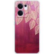 Чохол BoxFace OPPO Reno 13 F Gold Leaves