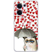 Чохол BoxFace OPPO Reno 13 F Raining Hearts