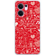 Чохол BoxFace OPPO Reno 13 F Happy Valentines