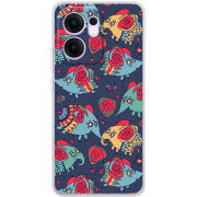 Чохол BoxFace OPPO Reno 13 F Flying Elephants