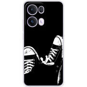 Чохол BoxFace OPPO Reno 13 Pro 5G Black Sneakers