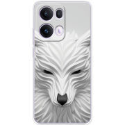 Чохол BoxFace OPPO Reno 13 Pro 5G White Wolf