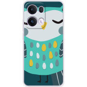 Чохол BoxFace OPPO Reno 13 Pro 5G Green Owl