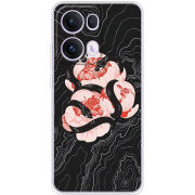 Чохол BoxFace OPPO Reno 13 Pro 5G Snake Rose